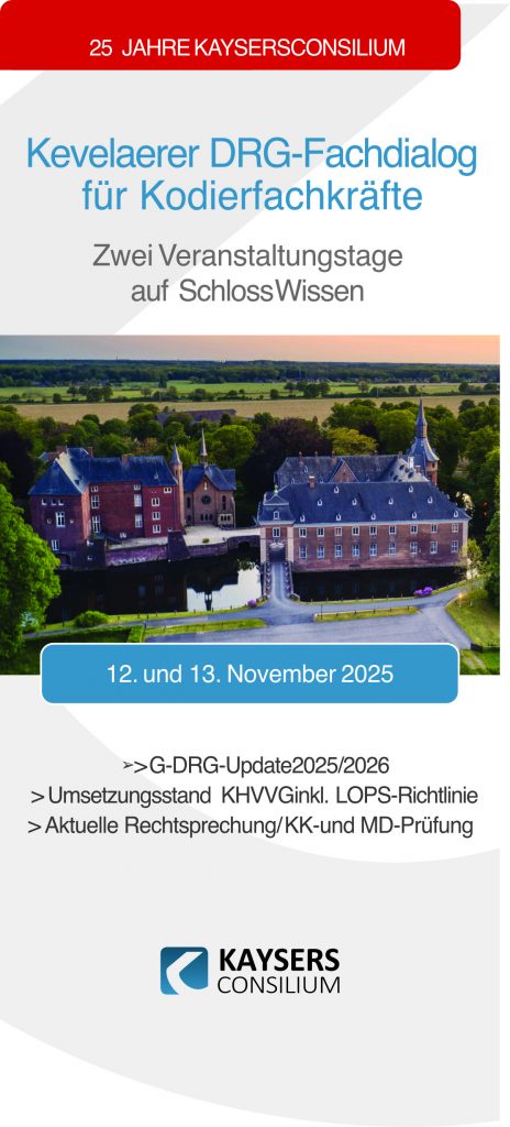 Kevelaerer DRG-Fachdialog Flyer download